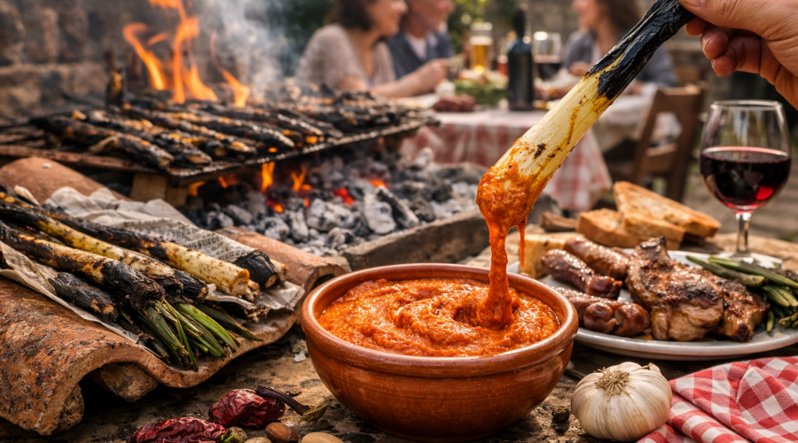 Calçotada en Barcelona: vive la experiencia auténtica de comer calçots en casas particulares