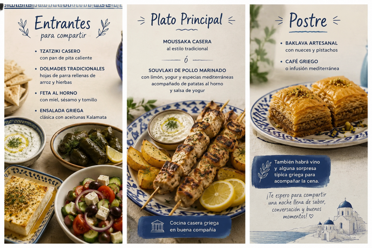 Menu Griego Catalan