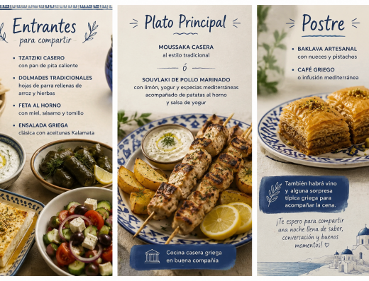 Menu Griego Catalan