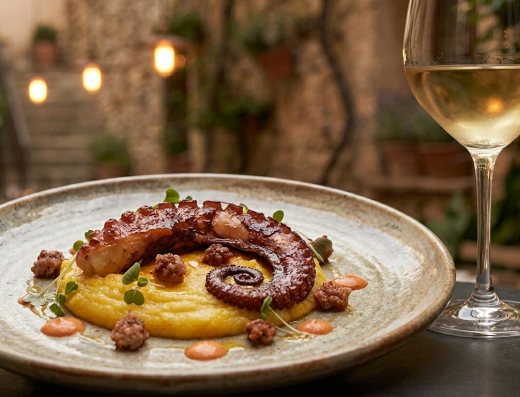 Noches entre vinos y cocina mediterránea en Barcelona